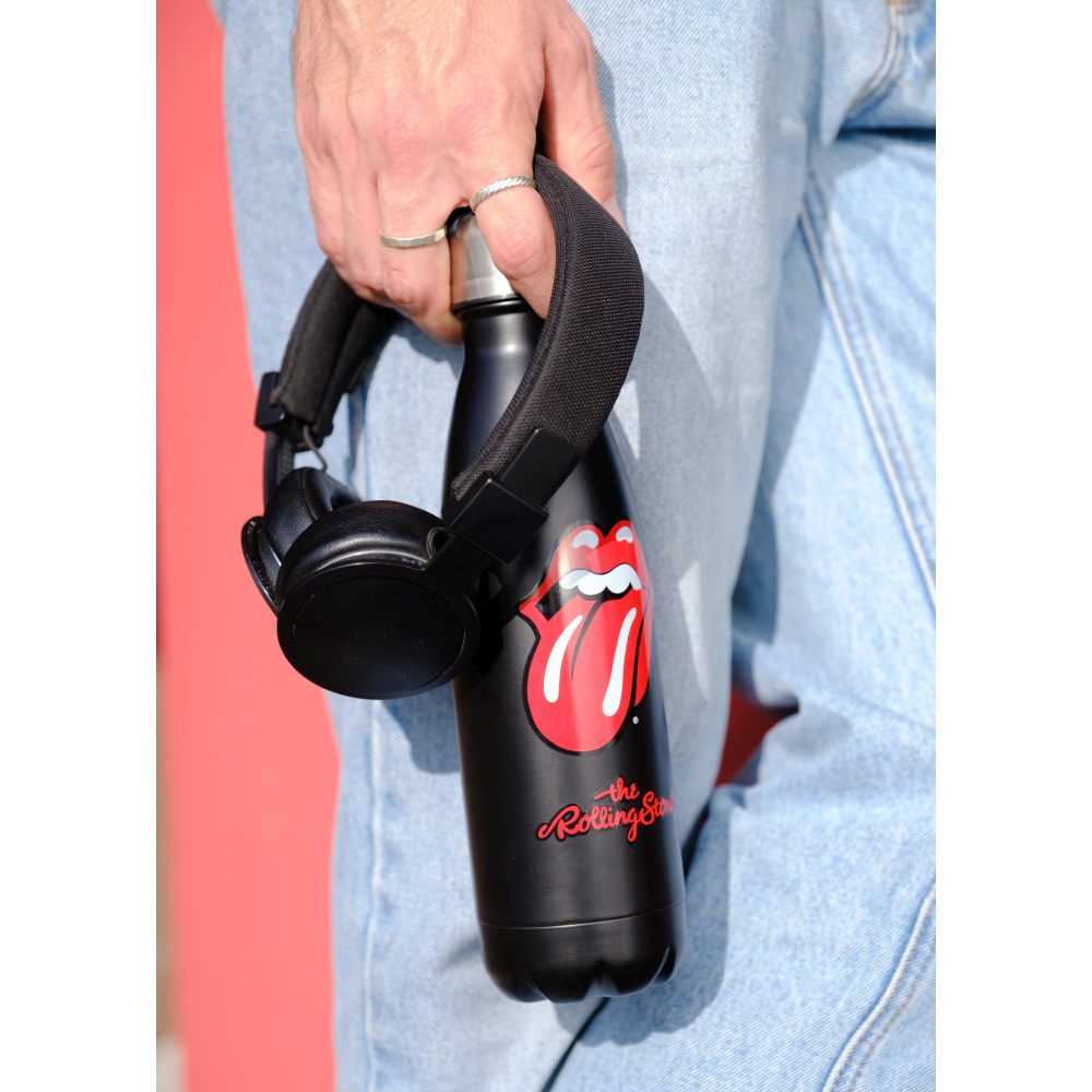 Rocksax The Rolling Stones - Tongue Water bottle - Black